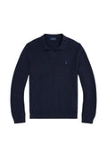 Polo Ralph Lauren Pony- embroidered polo-collar sweater
