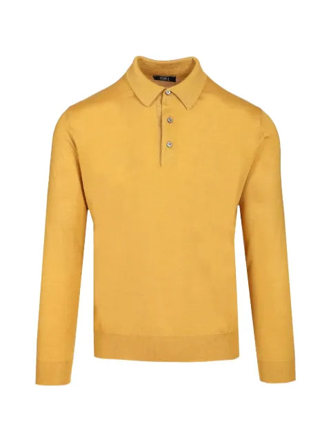 Fedeli fine-knit polo sweater