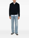 Daniele Fiesoli ribbed-knit half-zip sweater