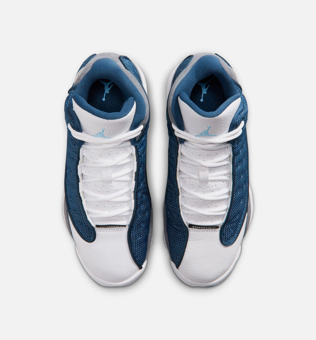 Air Jordan 13 Retro 'Navy and Flint Grey' Grade School - Navy/University Blue/Flint Grey/White