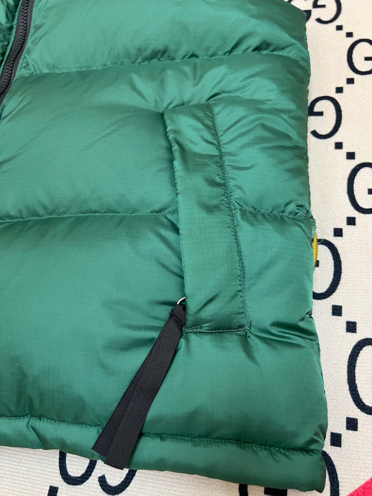 The North Face Green/Black 1996 Retro Nuptse Down Vest
