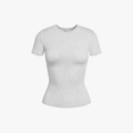 SKIMS Cotton Jersey T-Shirt Light Heather Grey