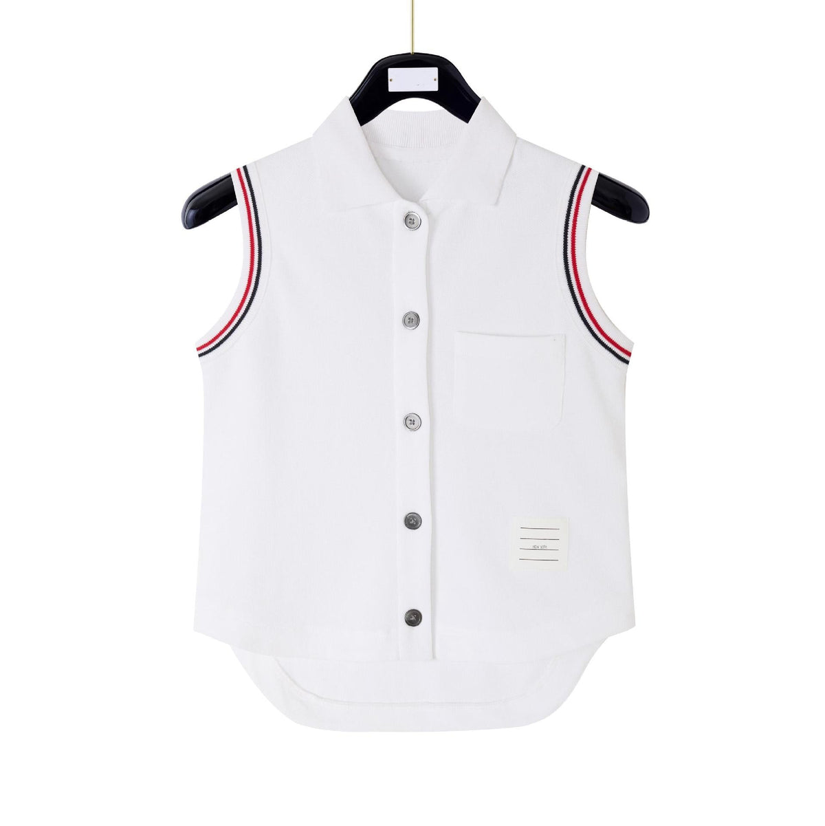 New Sleeveless Lapel Cardigan Vest