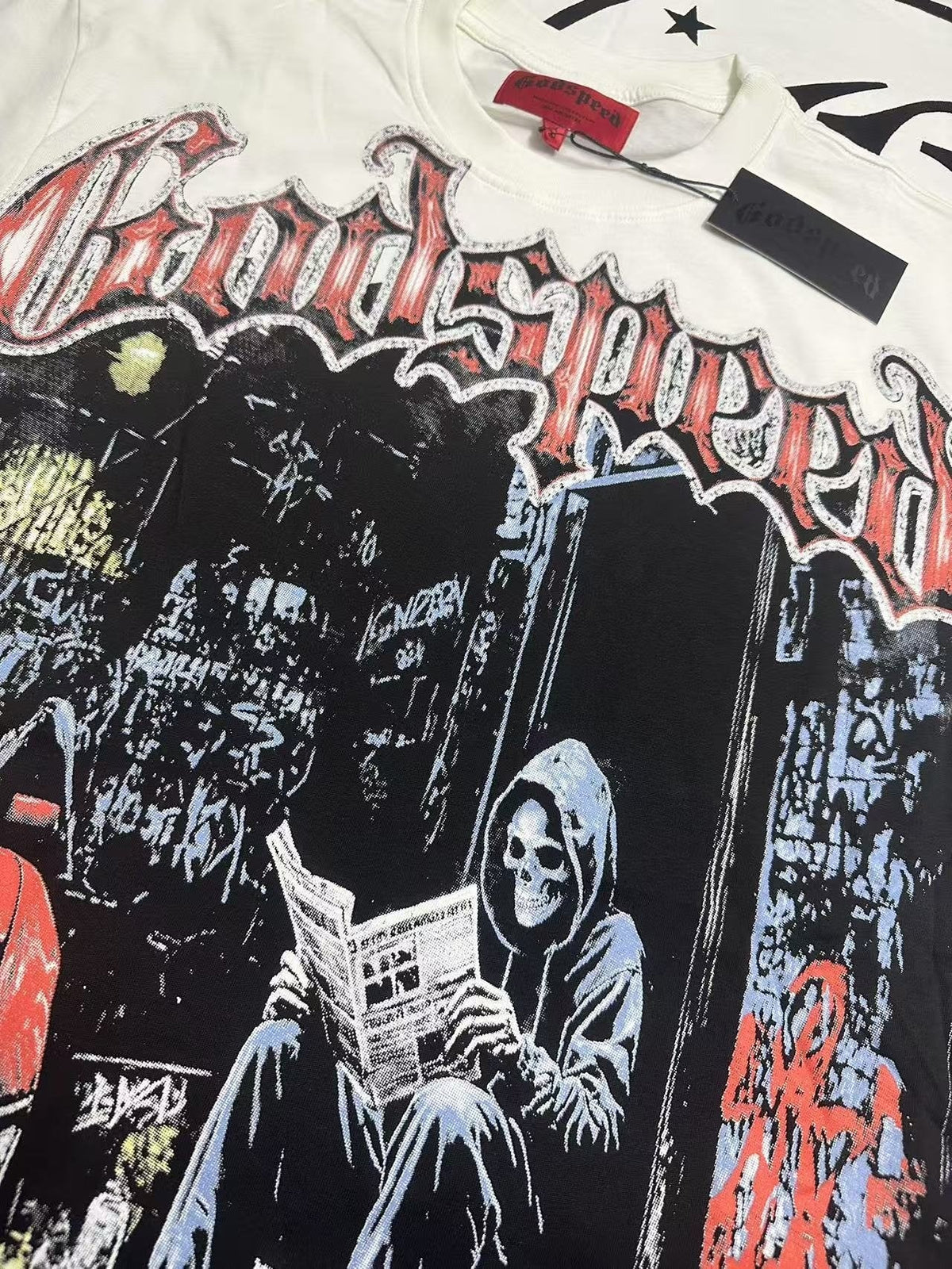 Godspeed Reaper Car Graphic T-Shirt