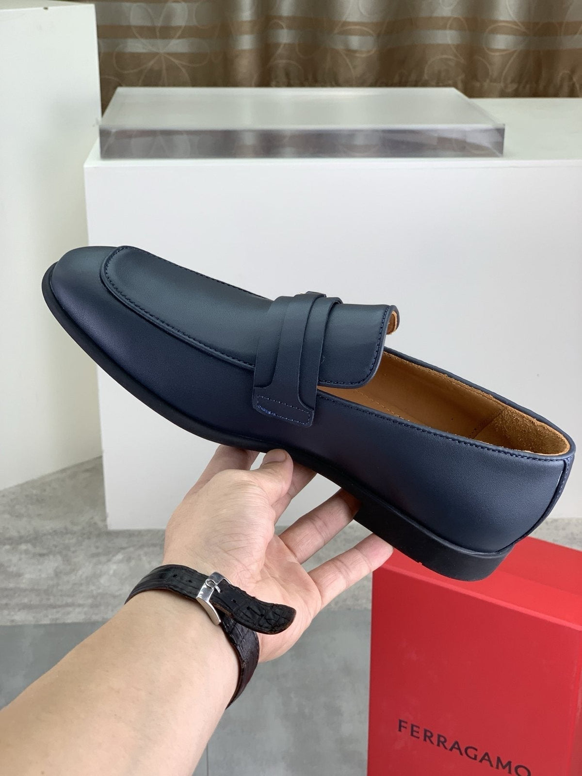 Salvatore Ferragamo Metal-Bit Loafers
