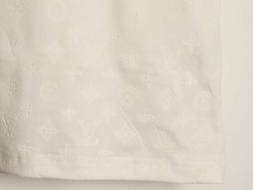 Louis Vuitton Subtle Tonal Front Graphic T-Shirt - Off-White