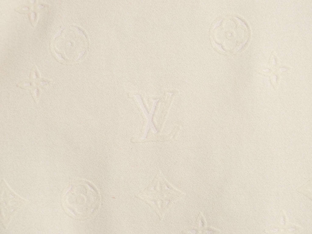 Louis Vuitton Subtle Tonal Front Graphic T-Shirt - Off-White